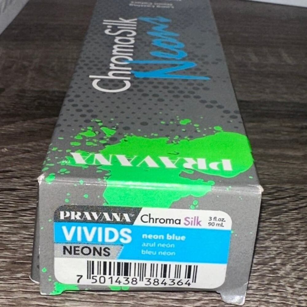 Pravana ChromaSilk VIVIDS Neons Neon‎ Blue Semi-Permanent Hair Color fashion